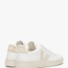 Womens VEJA Trainers | Womens V-12 Leather Trainers In Extra White Sable