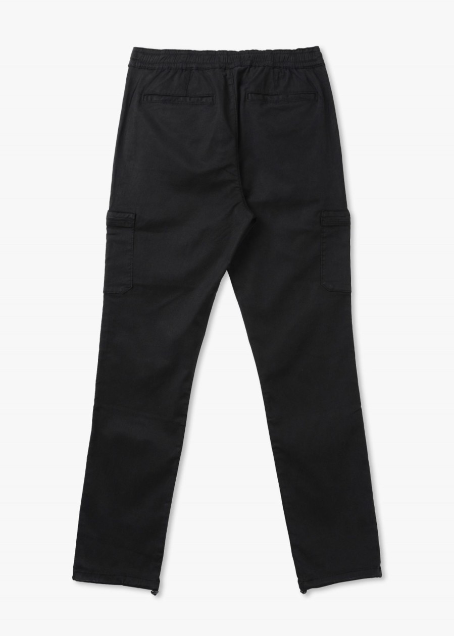 Mens PAIGE Trousers | Mens Sorenson Jogger In Black