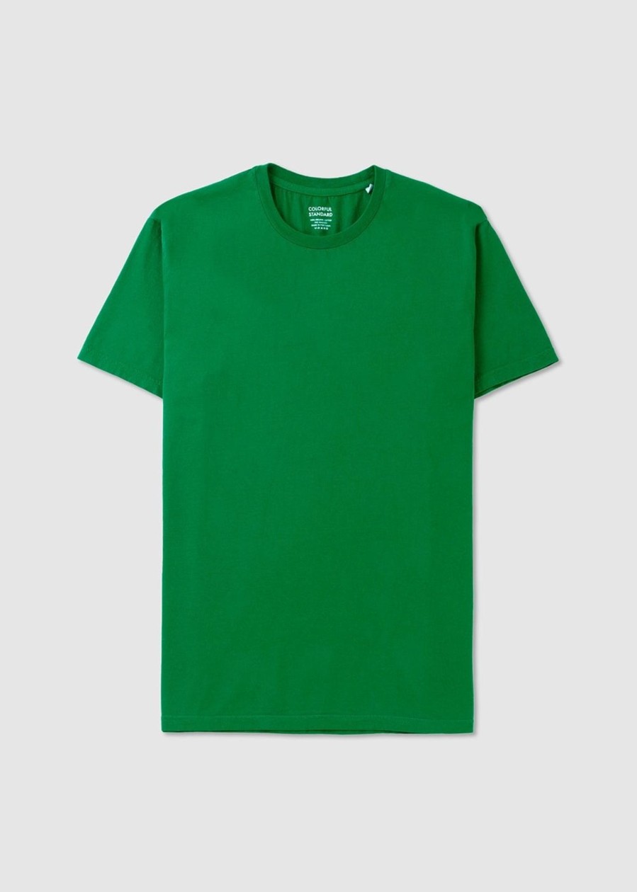 Mens COLORFUL STANDARD T-Shirts | Mens Classic Organic T-Shirt In Kelly Green