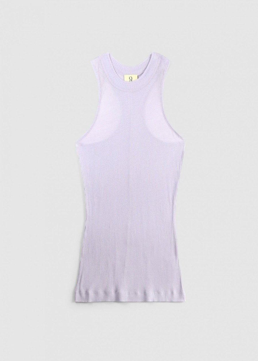 Womens NINETY PERCENT Tops | Np Tyro Rib Organic Cotton Tank Top