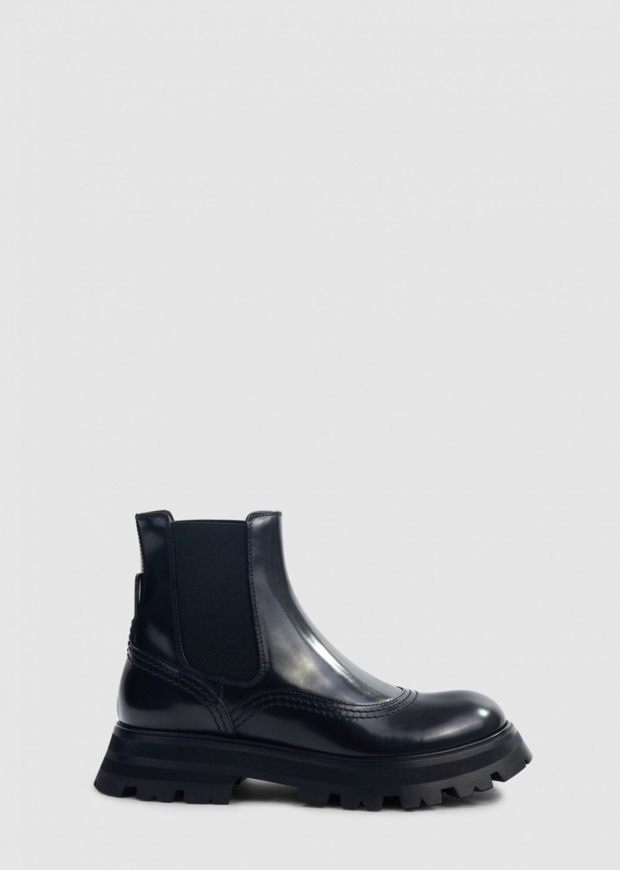 Womens ALEXANDER McQUEEN Boots | Amcq Alexander Mcqueen Women'S Wander Low Ankle Boots