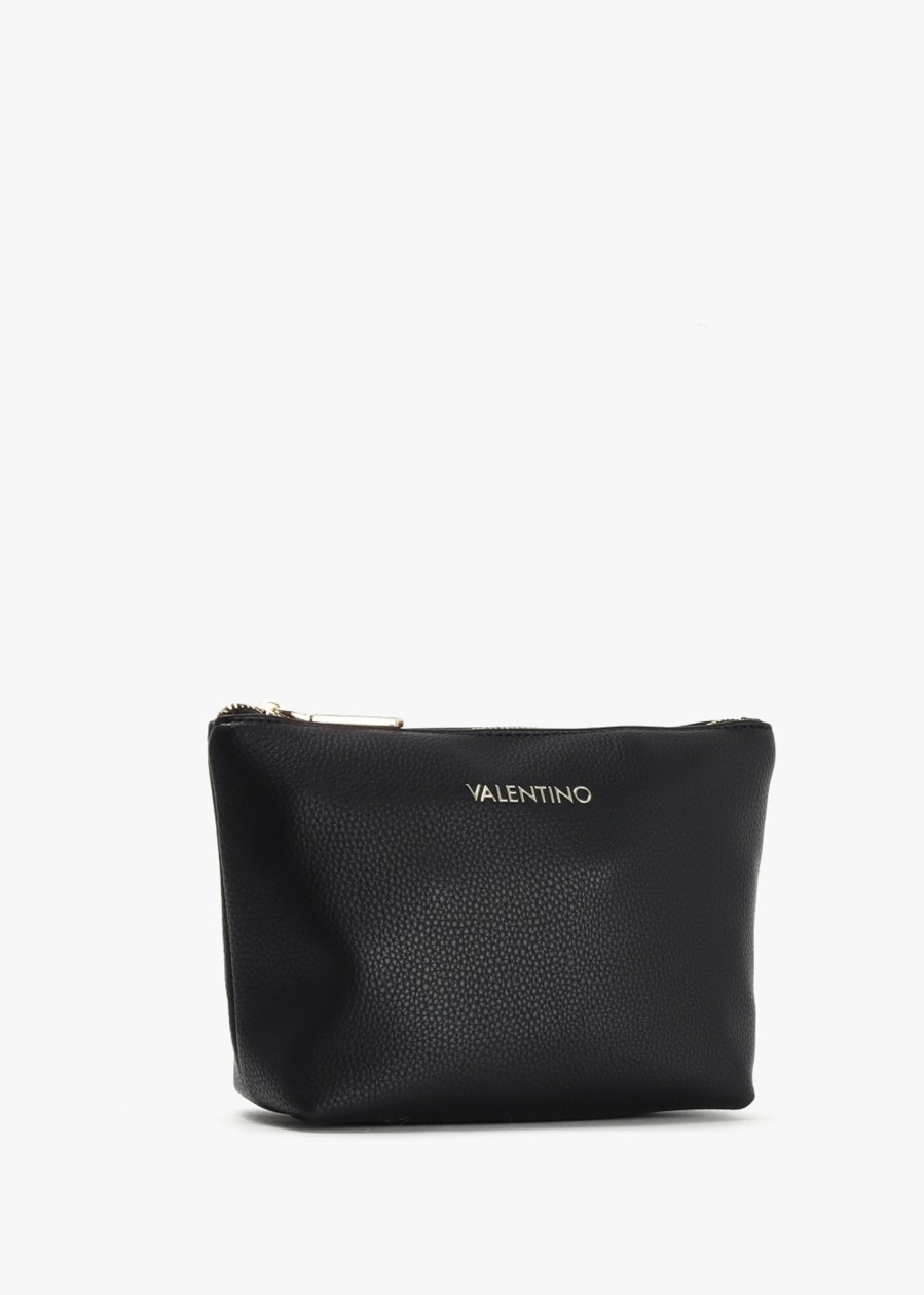 Womens VALENTINO Cosmetic Bags | Womens Ring Cosmetic Pouch In Nero