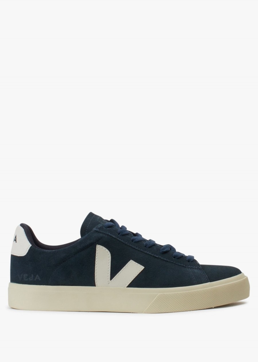 Mens VEJA Trainers | Mens Campo Trainers In Navy