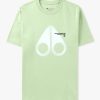 Mens MOOSE KNUCKLES T-Shirts | Mens Maurice Print T-Shirt In Mint