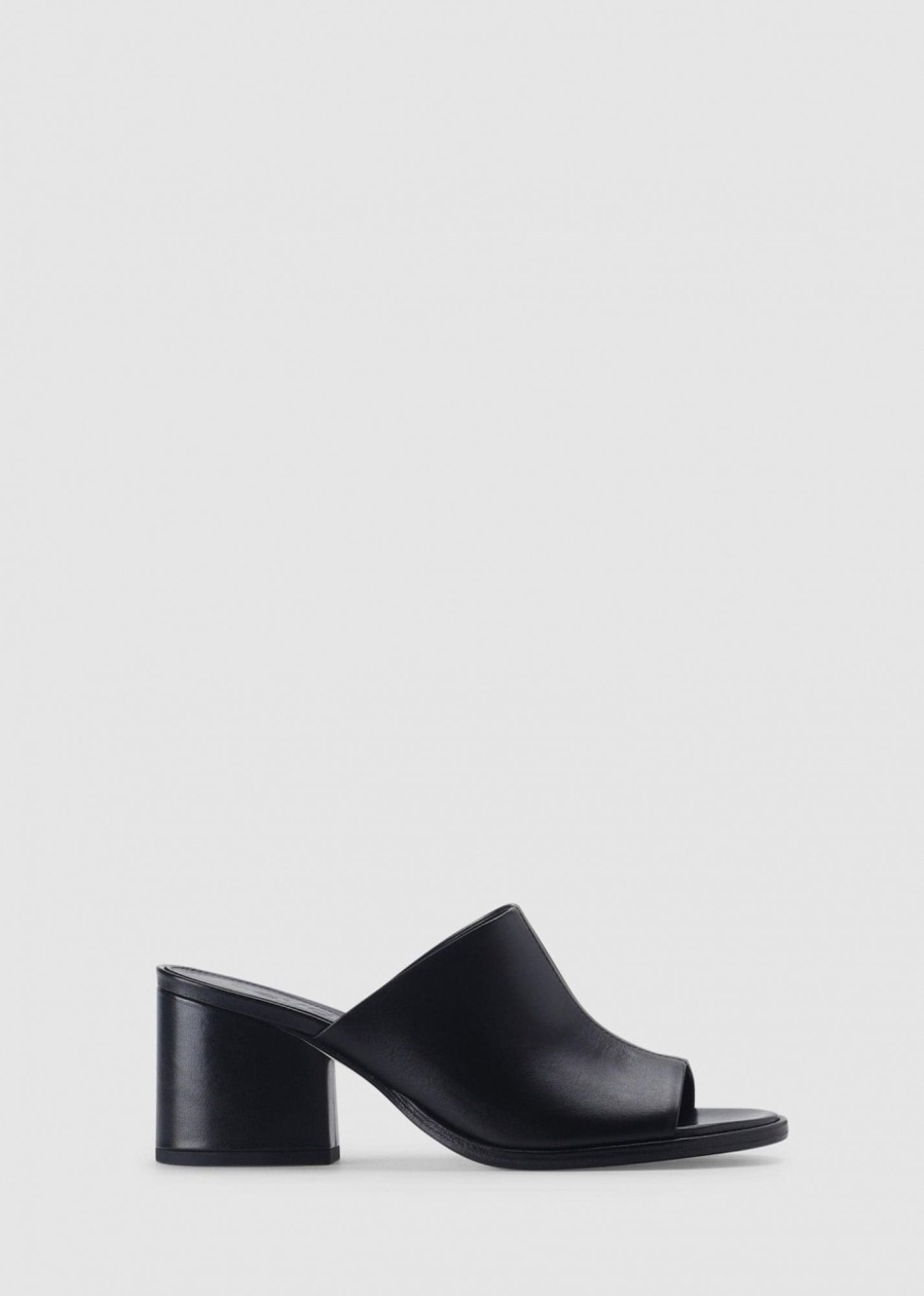 Womens AEYDE Heels | Aeyde Women'S Amanda Black Heels