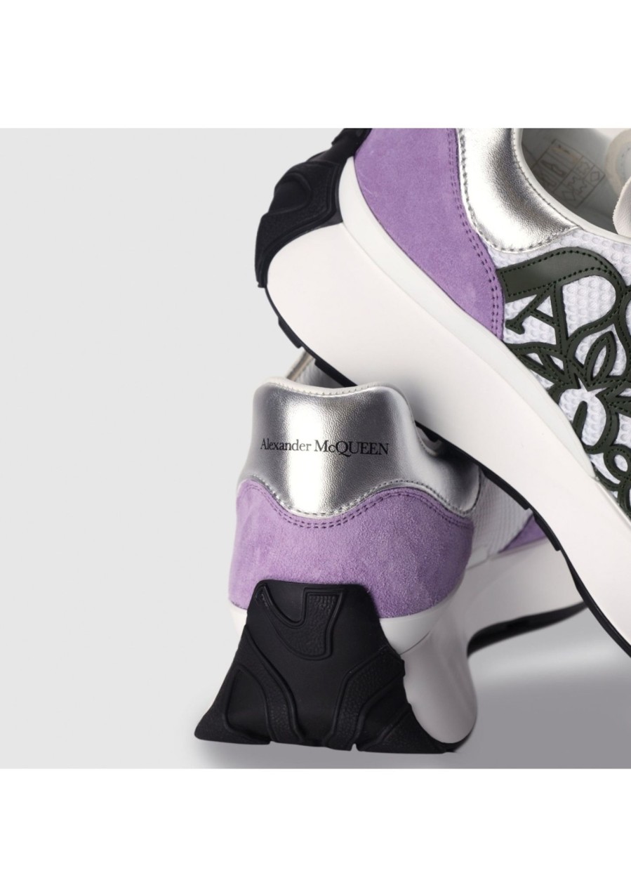 Womens ALEXANDER McQUEEN Trainers | Alexander Mcqueen Women'S Sprint Purple Trainers