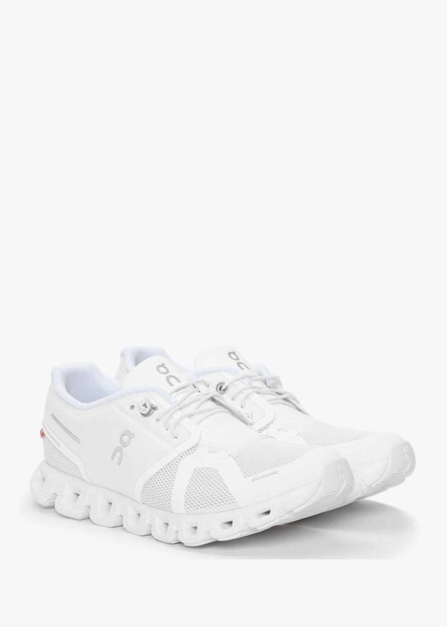 Womens ON RUNNING Trainers | Cloud 5 Undyed-White White Trainers