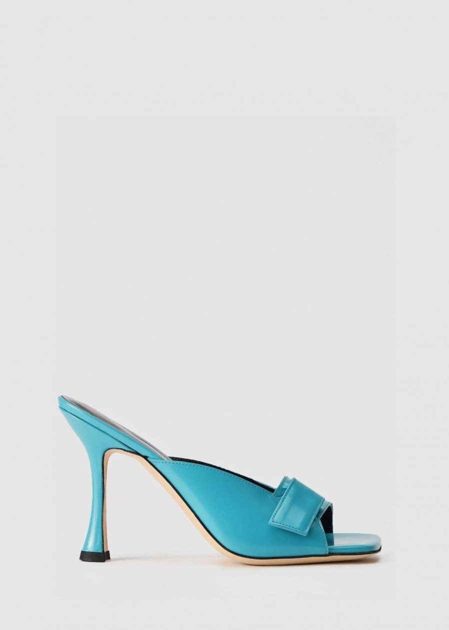 Womens BY FAR Heels | By Far Women'S Olivia Blue Heels