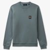 Mens BELSTAFF Sweatshirts & Hoodies | Mens Sweatshirt In Mineral Green