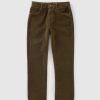 Womens DL1961 Jeans | Womens Patti Straight High Rise Vintage Corduroy Ankle Jeans In Winter Green