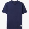 Mens REPLAY T-Shirts | Mens Print Short Sleeve T-Shirt In Navy